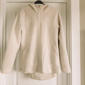 Columbia Cream Fleece Hoodie
